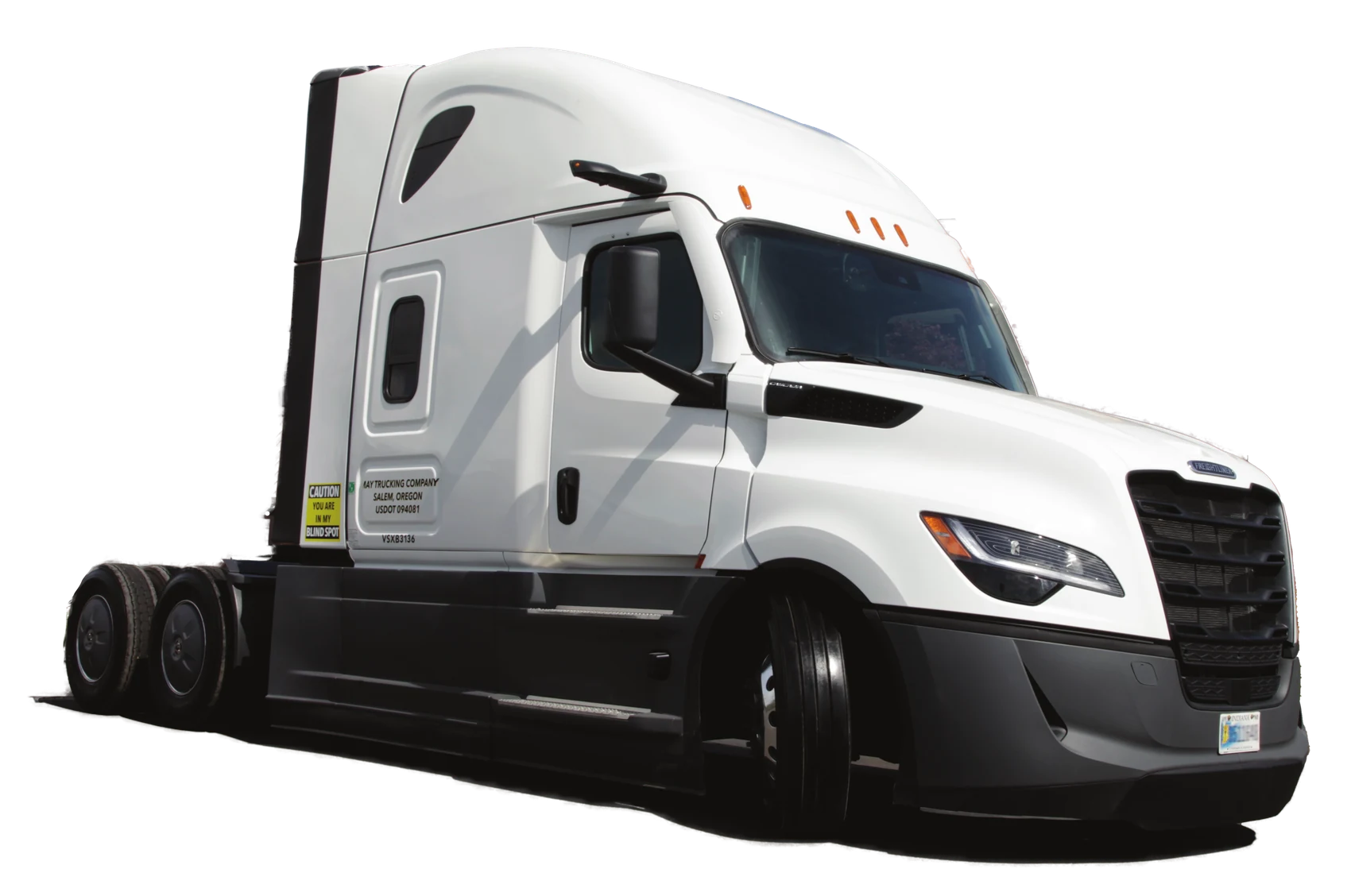 White May Trucking Company tractor representing Truck Logistics, Inc. independent contractor opportunities